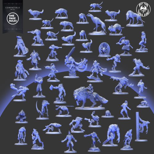 Werewolves Army OPR Compatible