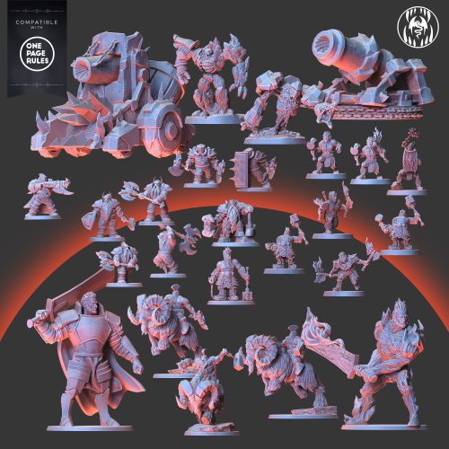 Dwarves Steelbeard Clan, OPR Compatible armie of Dwarfs.rar